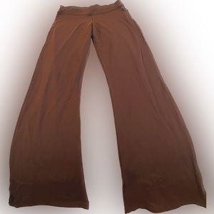 KOS USA brown bootcut flare yoga pant S